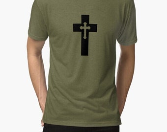 Christliches/Katholisches/Orthodoxes Kreuz T-Shirt