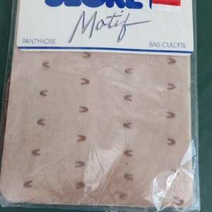 Motivo segreto Fashion Design Calze Collant anni &#39; 70 Neutro Vintage Collant Calze Dead Stock Antique Stocking Stuffer Regalo di Natale