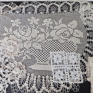 5 bawełnianych serwetek Podkładka na stół Bieżnik bawełniano-lniany Vintage Floral Boho serwetka Ochraniacz na stół Ochronny Farmhouse Chic Fairycore Cottage