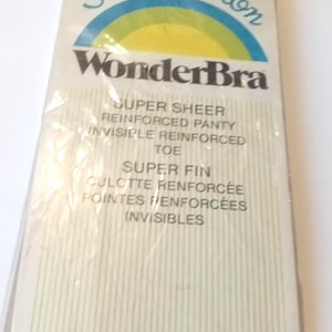Pale Incense One Size Panty Hose Stocking WonderBra Imagination Nylon Vintage Pantyhose Hosiery Dead Stock Antique Stocking Christmas Gift