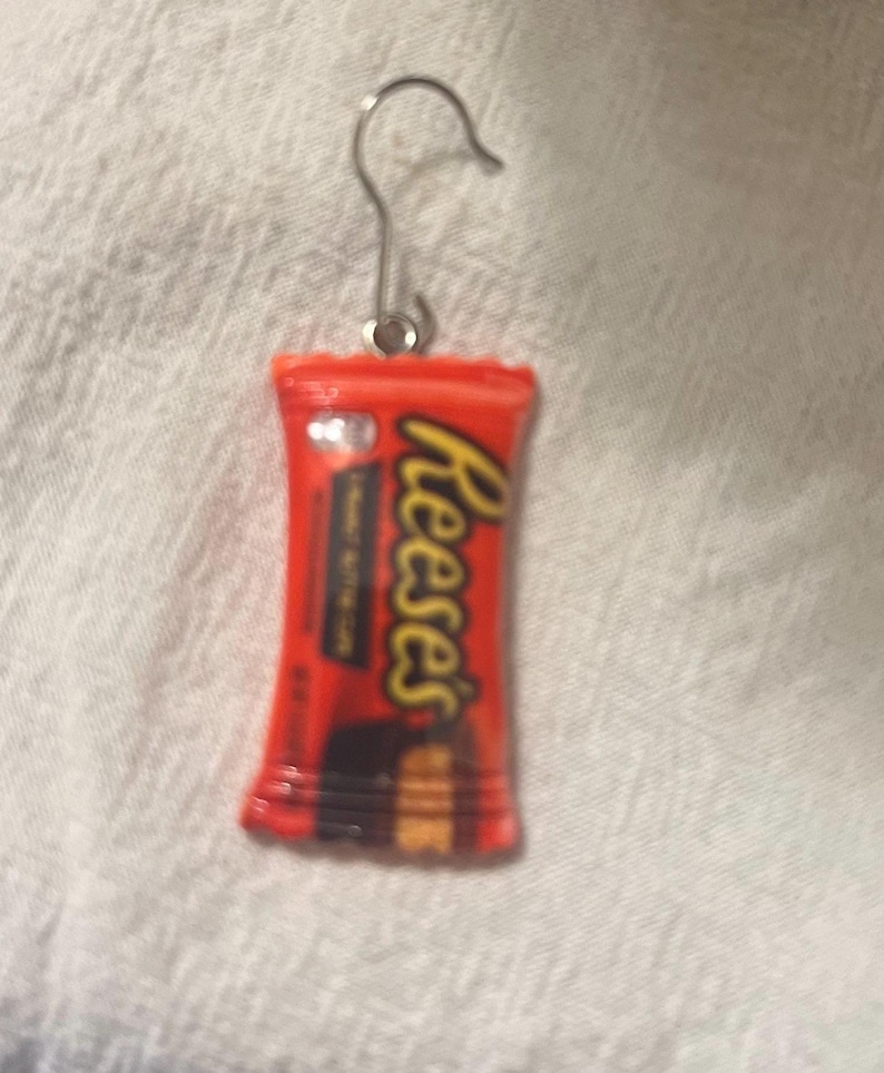 Chocolate, Peanut Butter, Cups, Mini Miniature Christmas Tree Ornament