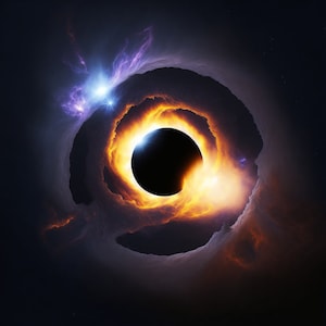 Black hole art