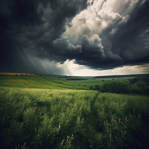 Wall cloud art