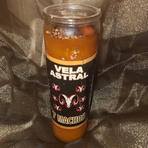 Spiritual candle Vela Astral 7 Machos