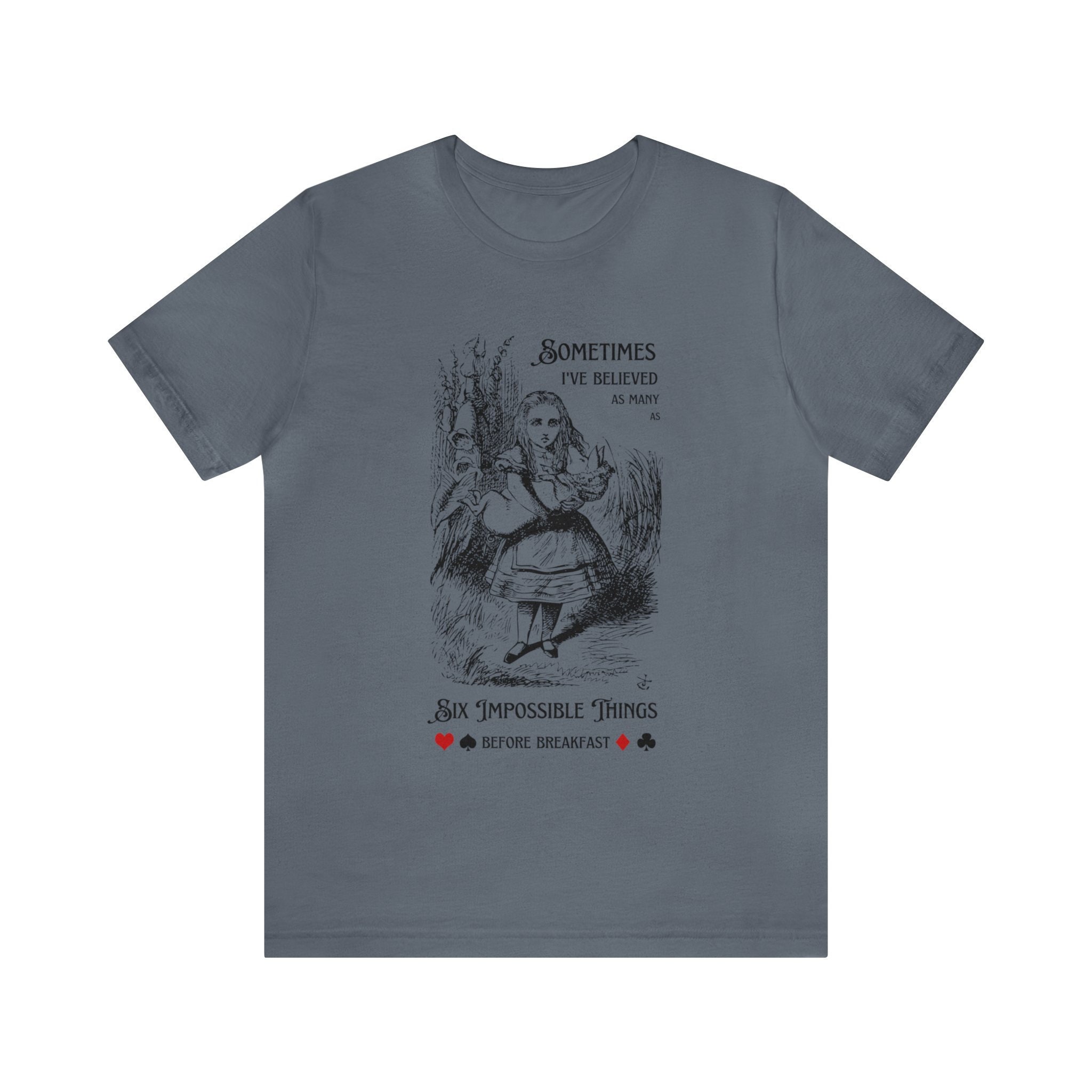 Alice in Wonderland T-shirt | Women's Cotton T-shirt