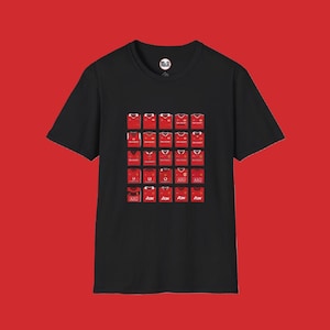 Iconic Man Utd Home Kits T-Shirts