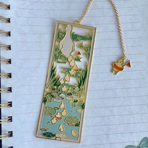 Duckies | Original Design | Enamel Bookmark / Charm | 11x4cm