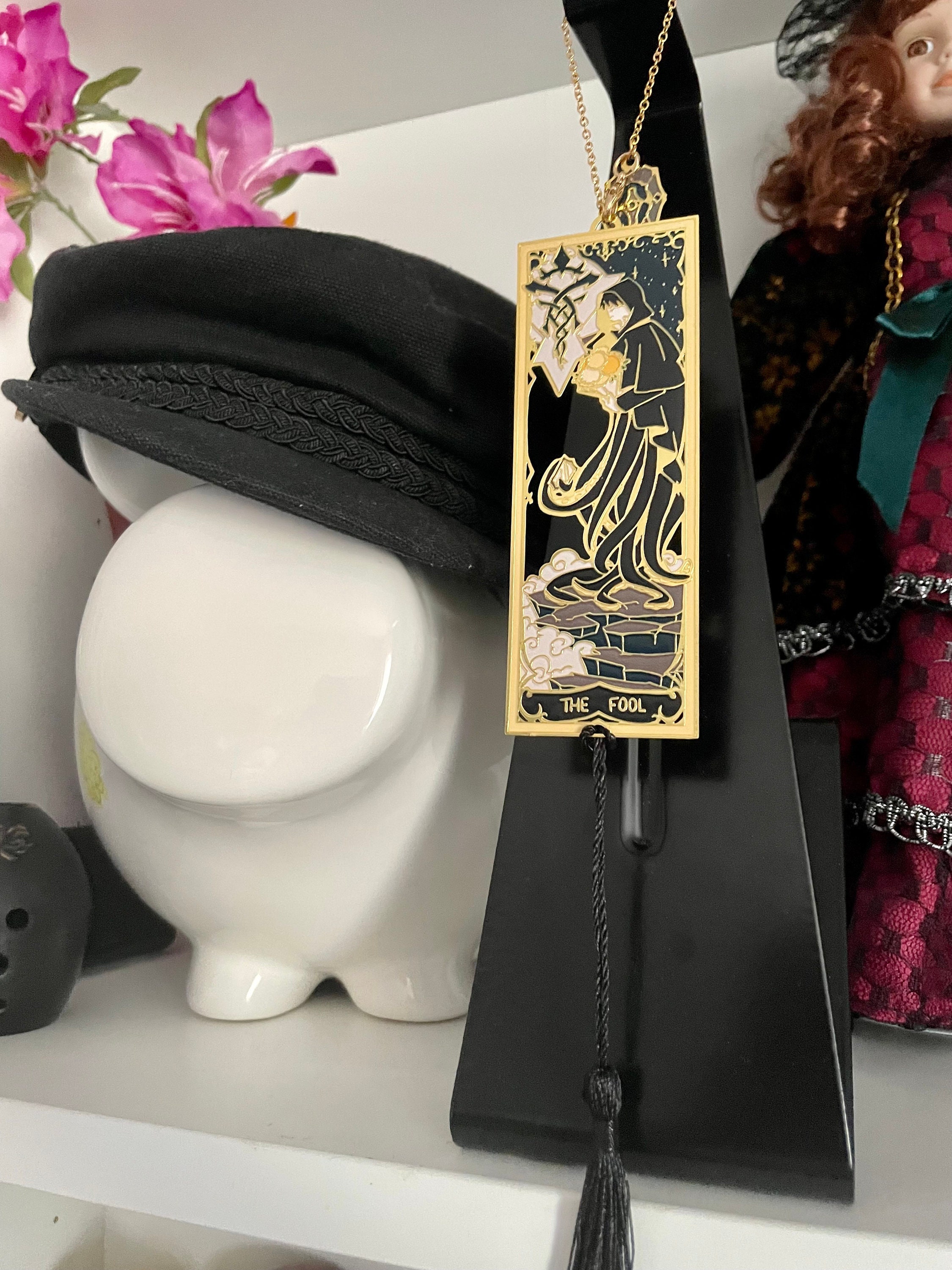 Tarot Card: the Fool | LOTM | Mr Fool | Enamel Bookmark / Charm