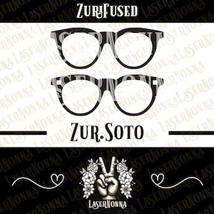 Zur.Soto Fused | Zuri | Para okularów kompatybilna | Plik SVG