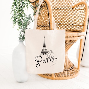 Niedliche Trendige Reise Eiffelturm Paris Einkaufstasche
