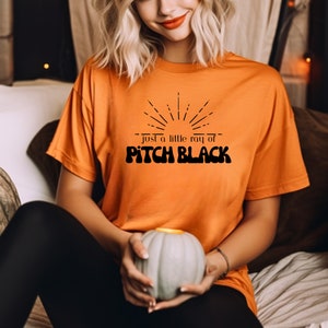 Little Ray of Pitch Black Shirt | Sarcasm Shirt | Not a Ray of Sunshine Shirt | Gothic Girl | Socially awkward shirt | Funny Halloween Shirt