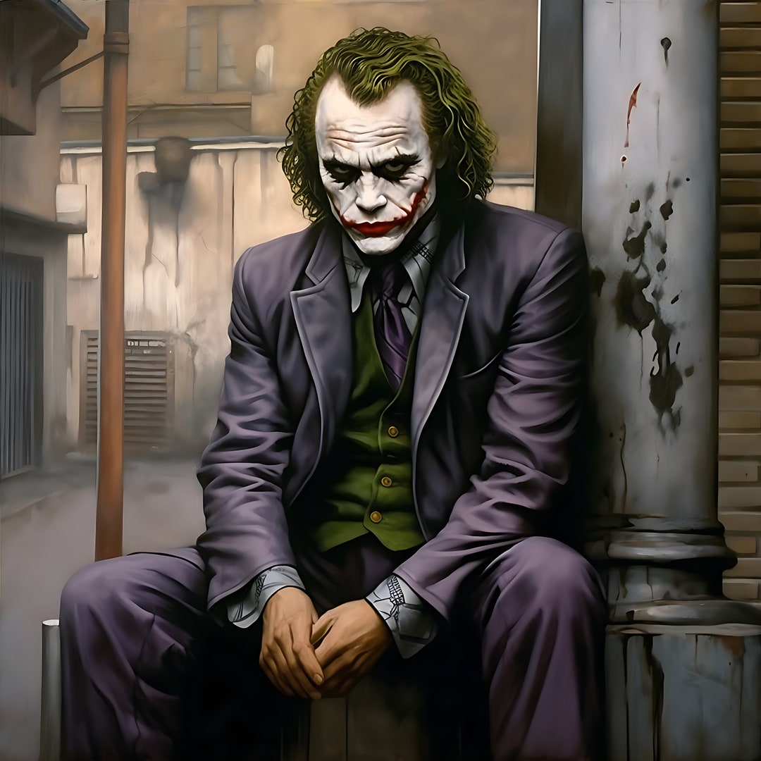 Heath Ledger Joker Poster