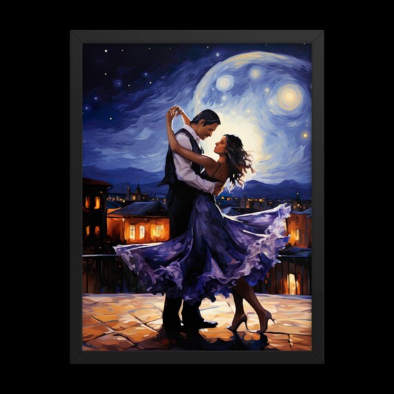 Illustration of a Couple Dancing the Tango 3 Stock Vector - Illustration of design, flyer: 68480907