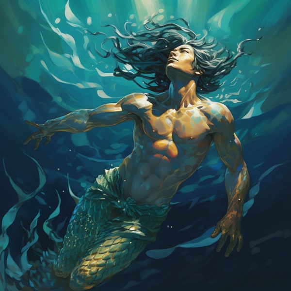 Merman - Etsy