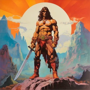 Conan Der Barbar - Poster Serie