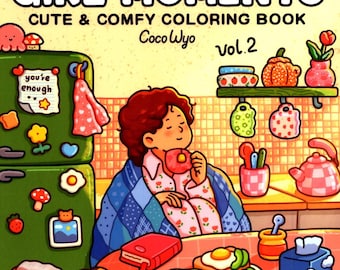 Girl moments volume 2 - cozy coloring book