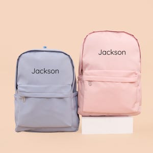 Sac à dos personnalisé pour enfant avec nom, joli cartable brodé, cartable pour tout-petit, sac à dos personnalisé pour enfant, cartable pour enfant, cadeau pour tout-petit