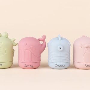 Silicone animal bath toy for bath time for baby,Bath Buddies,Silicone bath toy,Squirting toys,Bath Toys for Babies to Preschoolers.