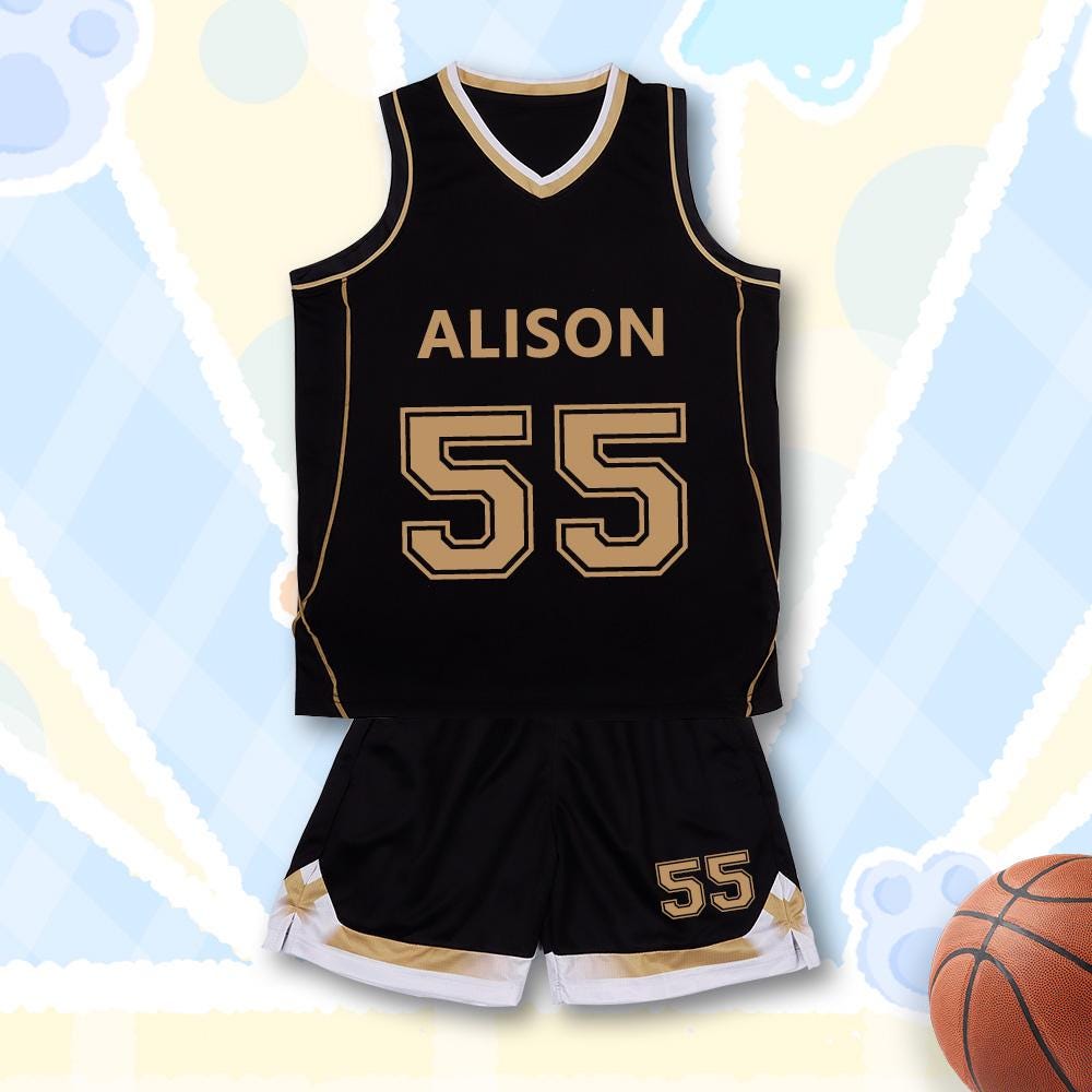 Benutzerdefinierte Kid Basketball Set, personalisierte Basketball Jersey Team Name Nummer, Basketball Jersey für Basketball Fan Lover Player, Geschenk für Kind