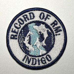 BTS Namjoon Record of RM: Indigo Embroidered Iron-on Patch