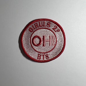 BTS O!RUL8,2? Embroidered Iron-on Patch