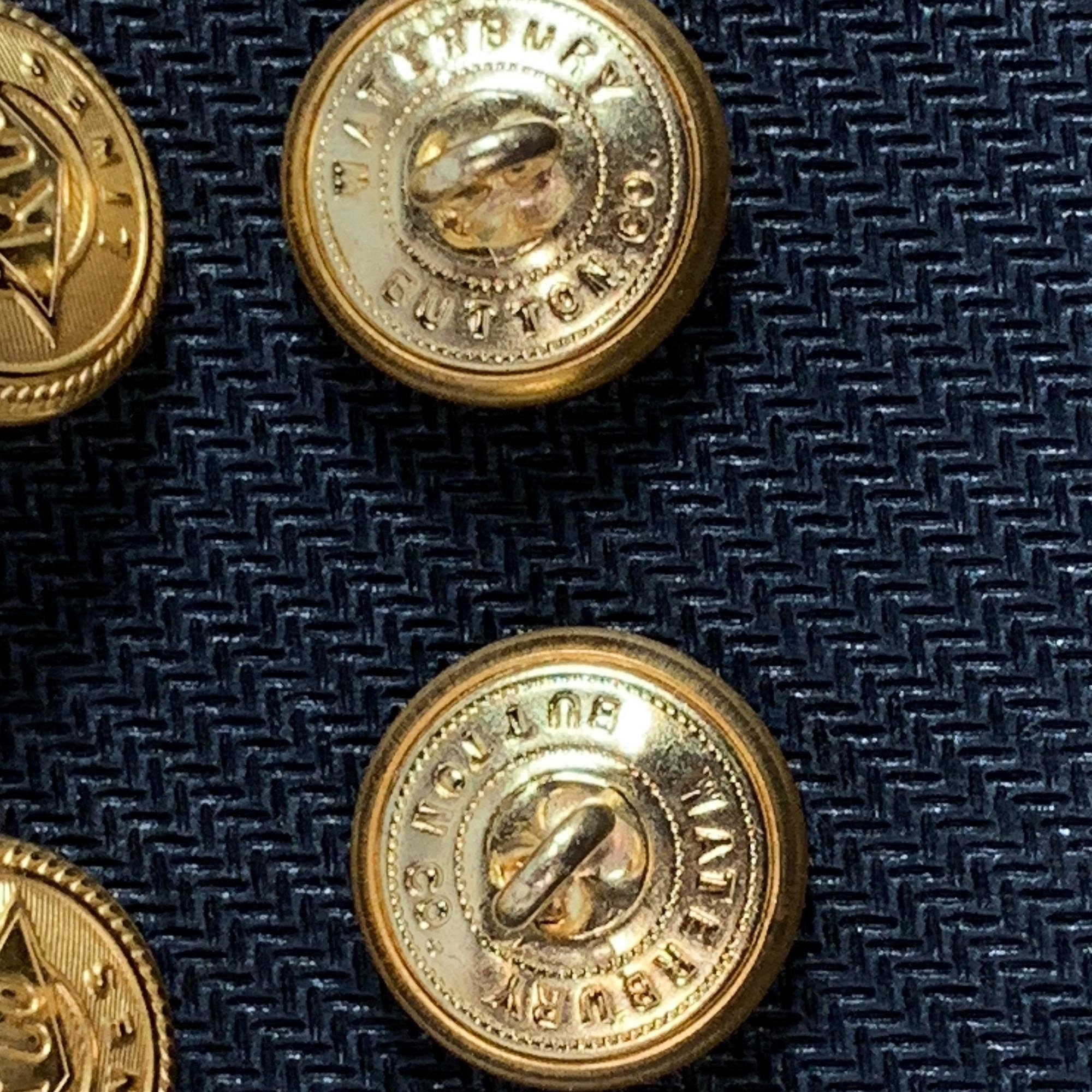 Conrail Railroad Passenger Train Conductor Jacket Buttons Conrail Conductor Coat Button Brass