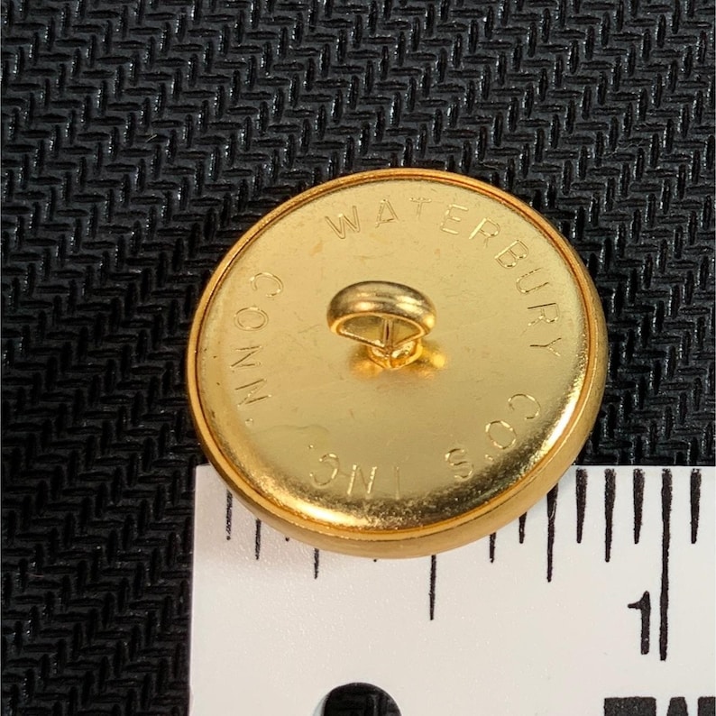 Conrail Railroad Passenger Train Conductor Jacket Buttons Conrail Conductor Coat Button Brass