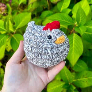 Custom Crochet Chicken Plush