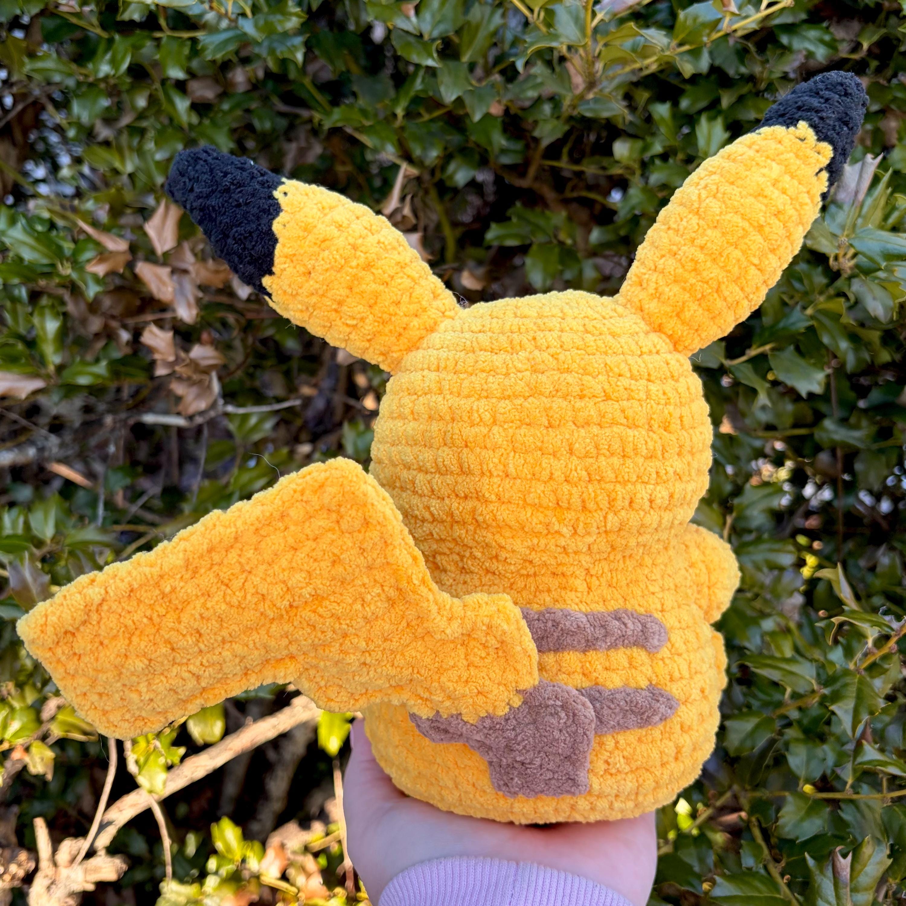 Pika Pal Electric Mouse Pokemon Crochet Pattern - Etsy