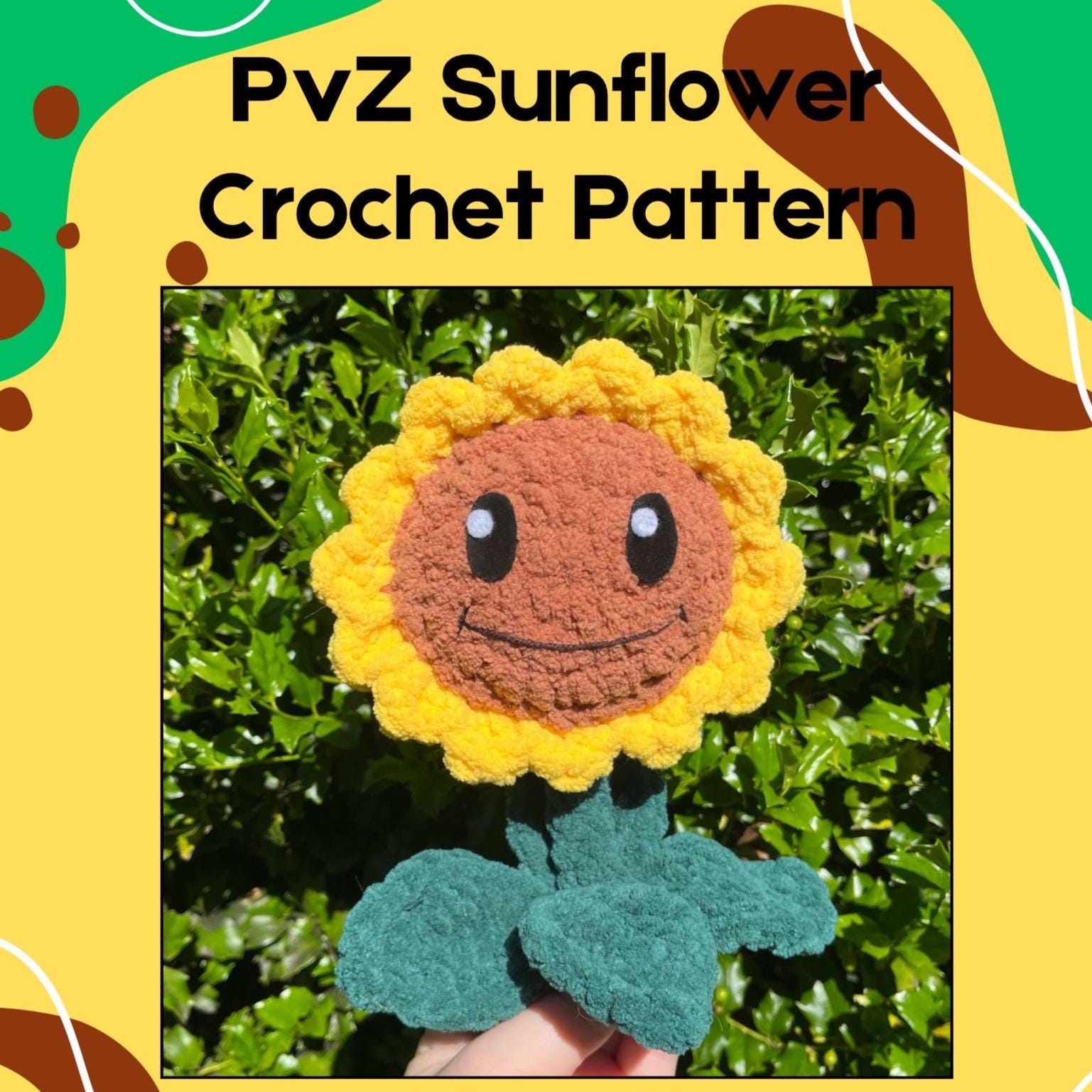 Sunflower Plants Vs Zombies Crochet Pattern - Etsy