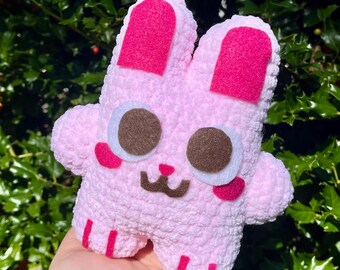 Freezer Bunny the Sims Handmade Crochet Plush - Etsy