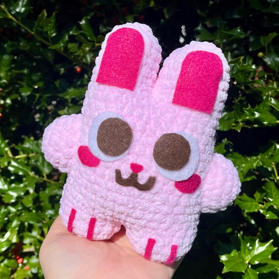 Freezer Bunny the Sims Handmade Crochet Plush - Etsy