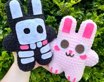 Freezer Bunny the Sims Handmade Crochet Plush - Etsy