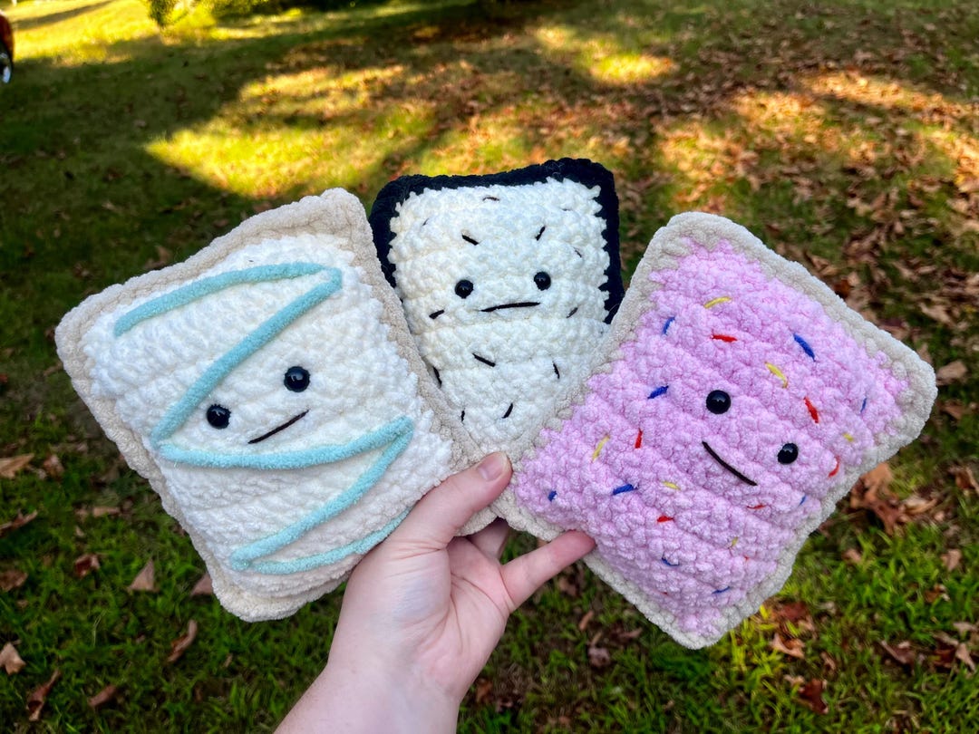 Crochet Pop tart Plushie Etsy