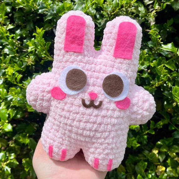 Freezer Bunny the Sims Handmade Crochet Plush - Etsy