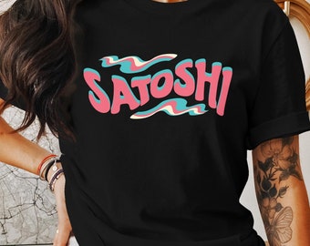 Satoshi Bitcoin Crypto Shirt, Satoshi Nakamoto Premium Shirt, Bitcoin Smiley Face Jack Dorsey Shirt, Premium Ultra Soft