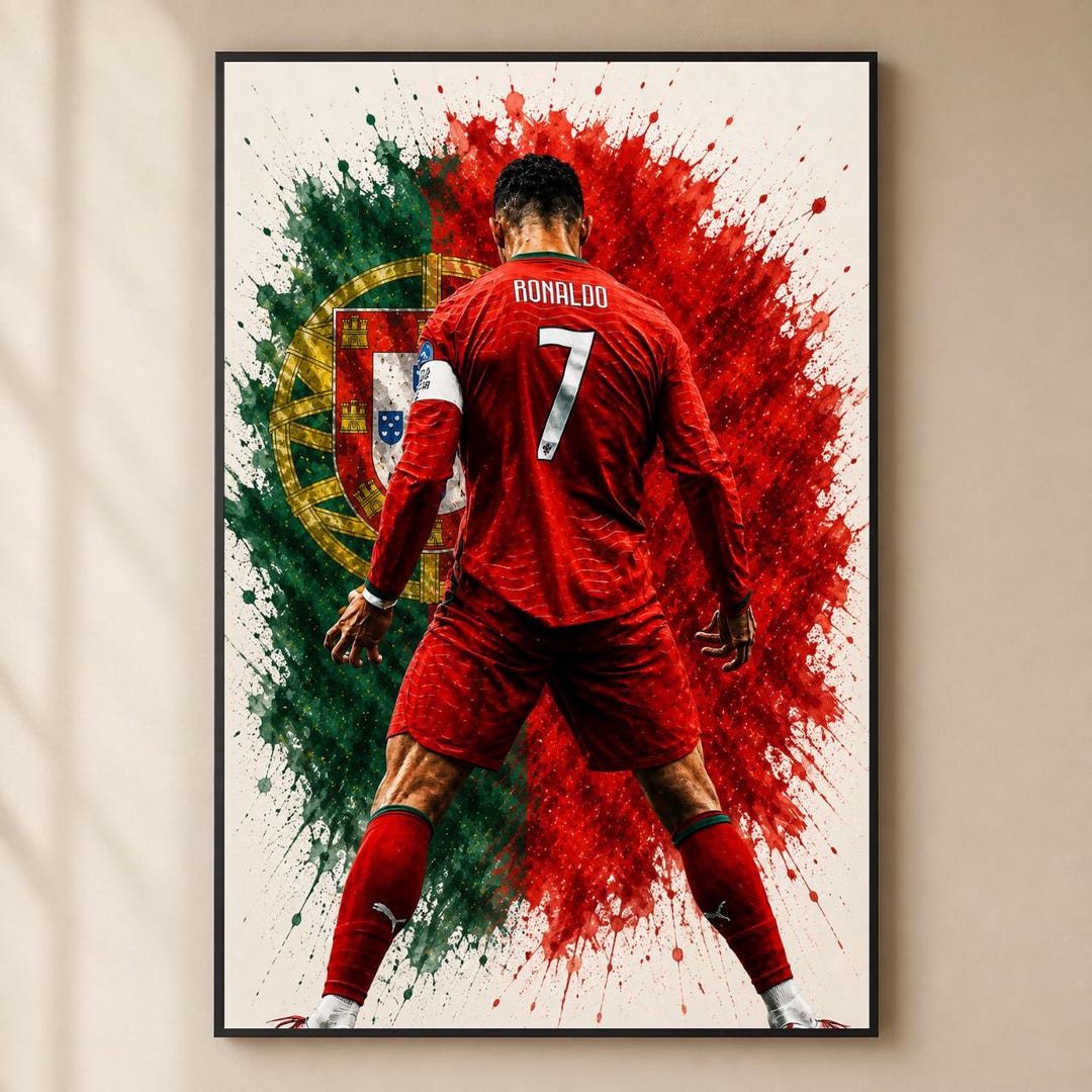 cristiano-ronaldo-portugal-poster-cr7-football-wall-art-soccer-decor