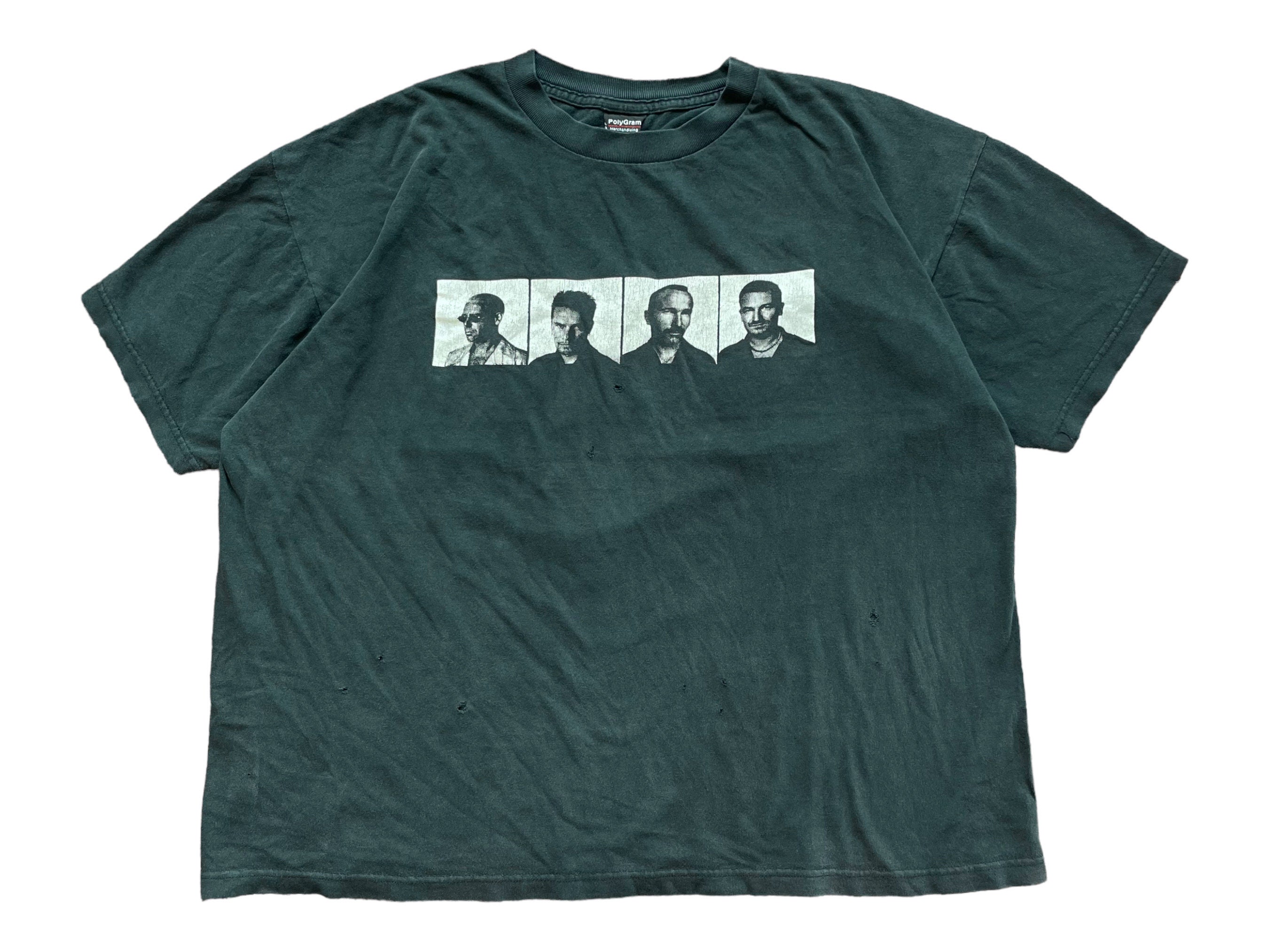 Vintage 1997 U2 Pop Mart Tour T shirt Sz XL