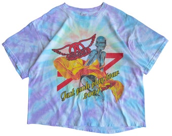 Just Push Play Tour!!! Vintage 2002 AEROSMITH Band JUST PUSH Play