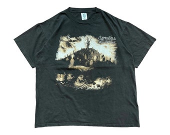 Raro vintage 90s cypress hill preto domingo hip hop rap concerto tour fã de música metal alternativo único ponto 90s banda camiseta tamanho xl