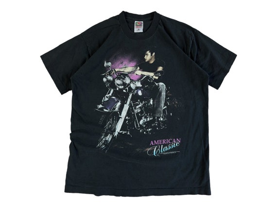 ミュージシャン Elvis Presley 90s FUN TEES made in USA Vintage 90s USA Made Elvis Presley Graphic T Shirt Size XL