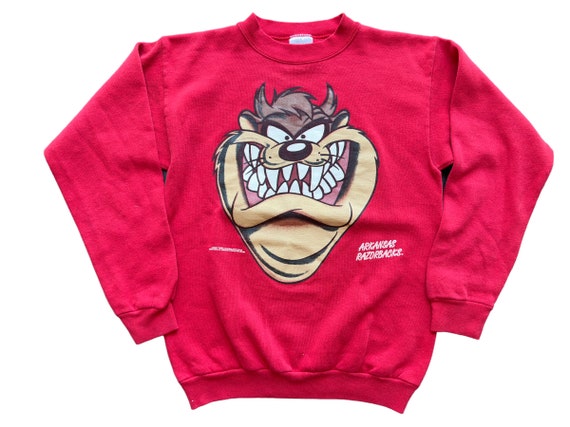 Vintage ARKANSAS RAZORBACKS 1993 Tasmanian Devil … - image 1