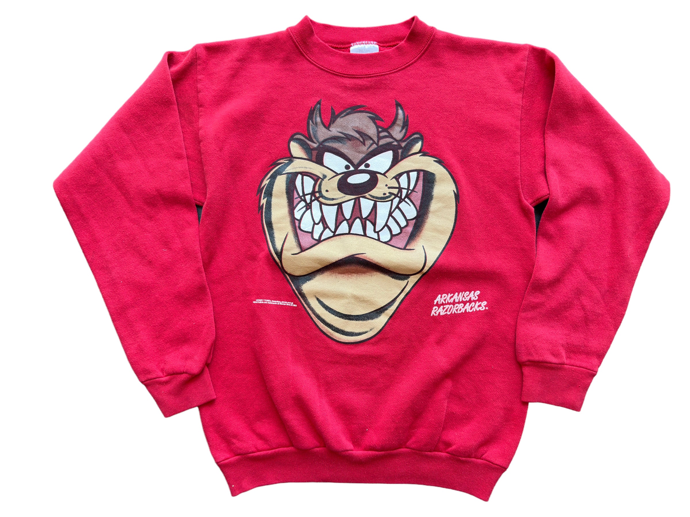 Vintage ARKANSAS RAZORBACKS 1993 Tasmanian Devil Uark
