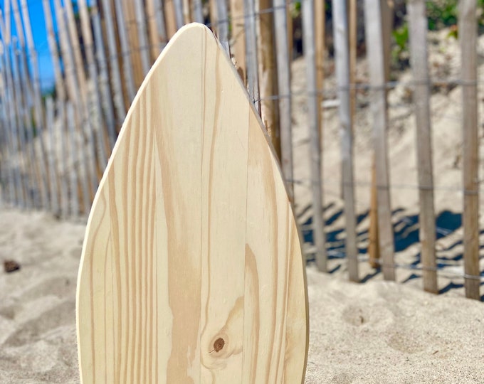 Unfinished Wood Surfboard DIY Surfboard Blanks for Beach House Decor