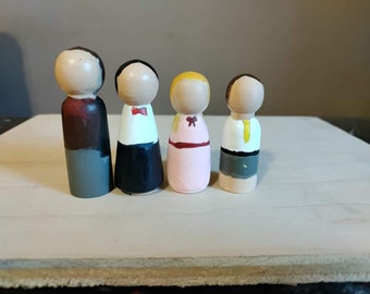 Mary Poppins Peg Dolls