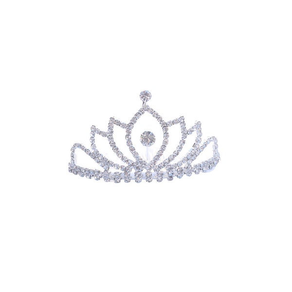 Tiara Hair Comb - Lotus Blossom