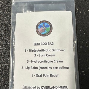 Med Pack Refill - (Boo Boo Bag)