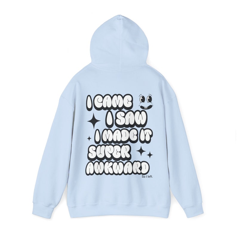 Super Awkward Aesthetic Hoodie, Anxiety Sweatshirt, Mental Health