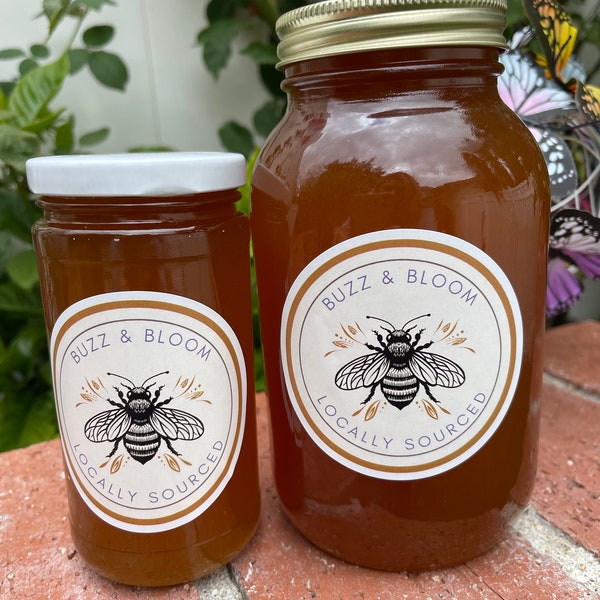 Raw Unfiltered, Unheated Honey, Buckwheat, Southern California sourced and produced