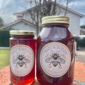 Raw Unfiltered, Unpasteurized Honey, Alfalfa Blossom, Southern California sourced and produced